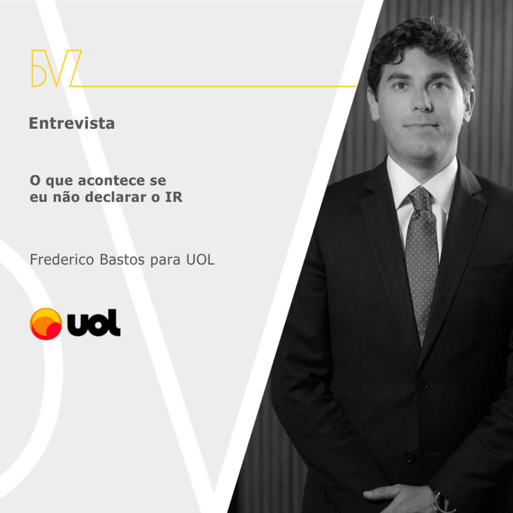 Entrevista com Frederico Bastos para UOL